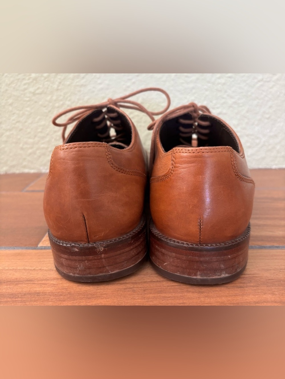 Cole Haan Men’s Williams Cap Toe Oxford Loafers Shoes in Cognac Brown Size: 9.5M - Picture 3 of 8